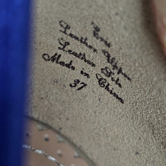 JEAN-MICHEL Eris CAZABAT Suede Metallic Pointed-Toe Pumps - Picture 5 of 12